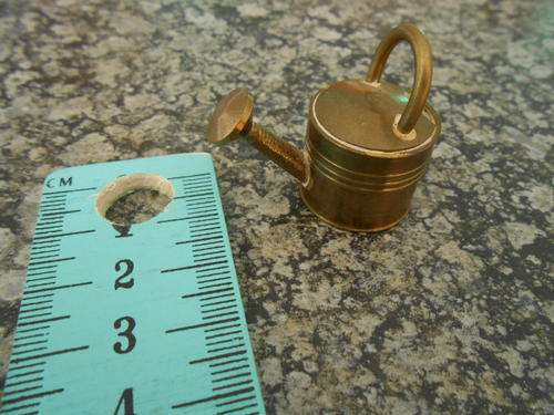 SALE!!!! Vintage Printers tray Brass watering can